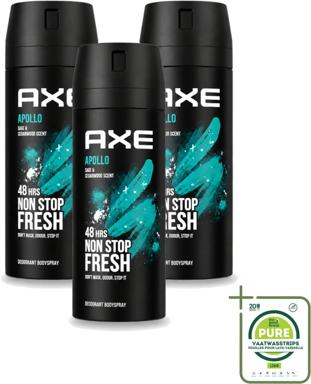 3 x Axe
