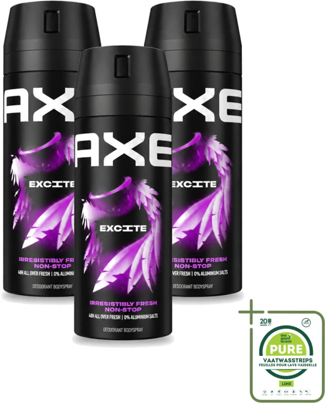 3 x Axe