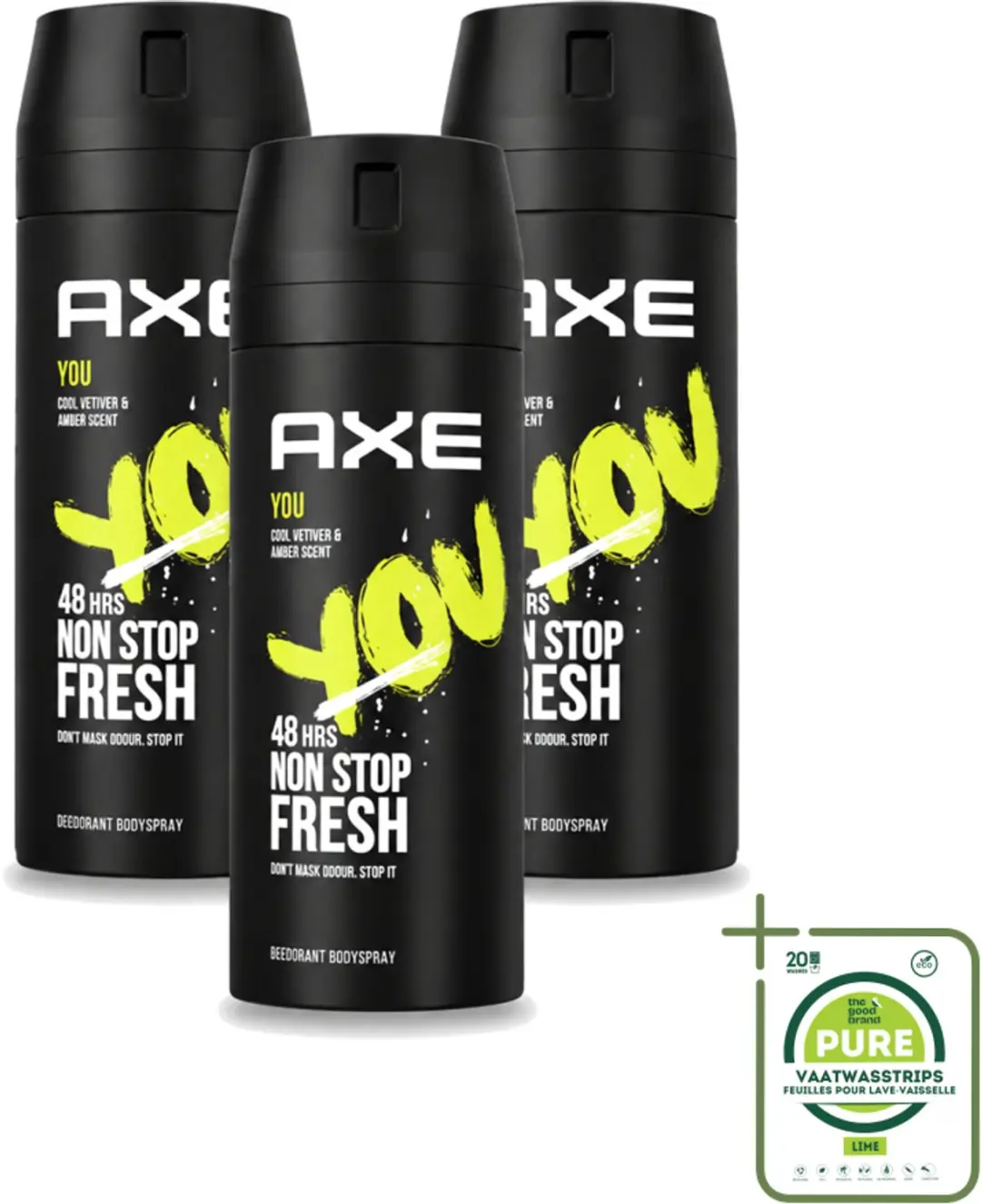 3 x Axe