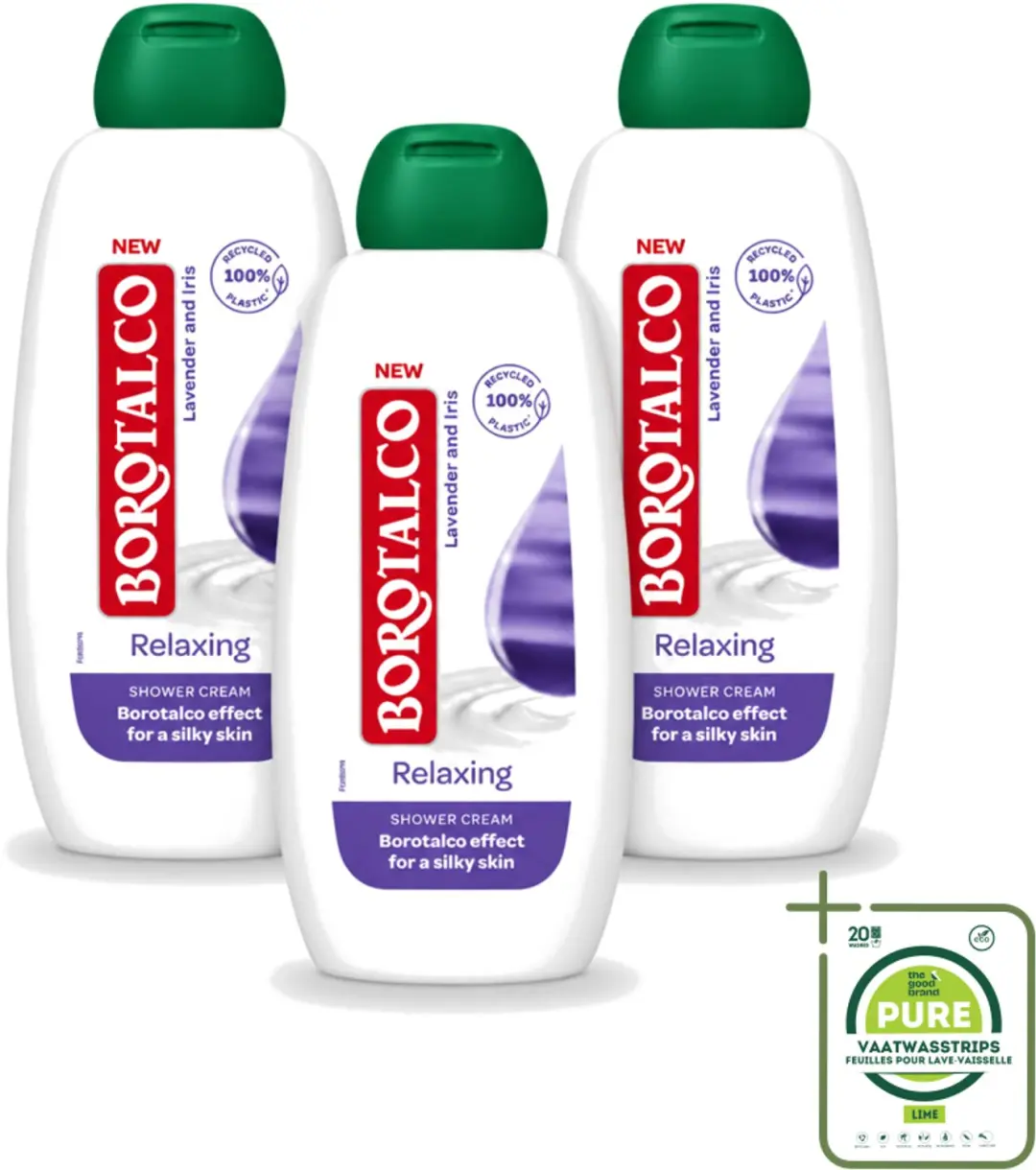 3 x Borotalco