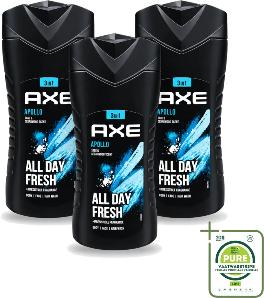 3 x Axe