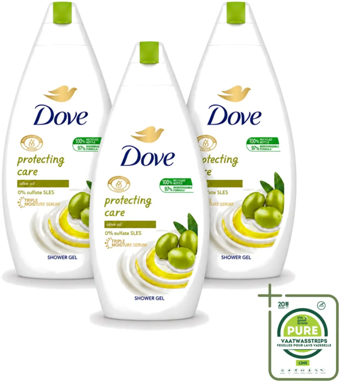 3 x Dove Protecting Care