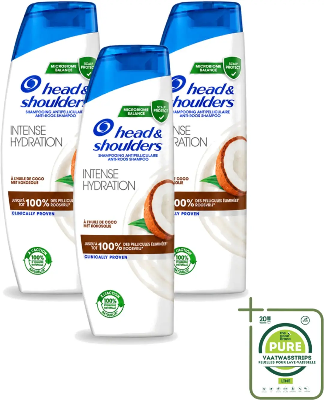3 x Head & Shoulders