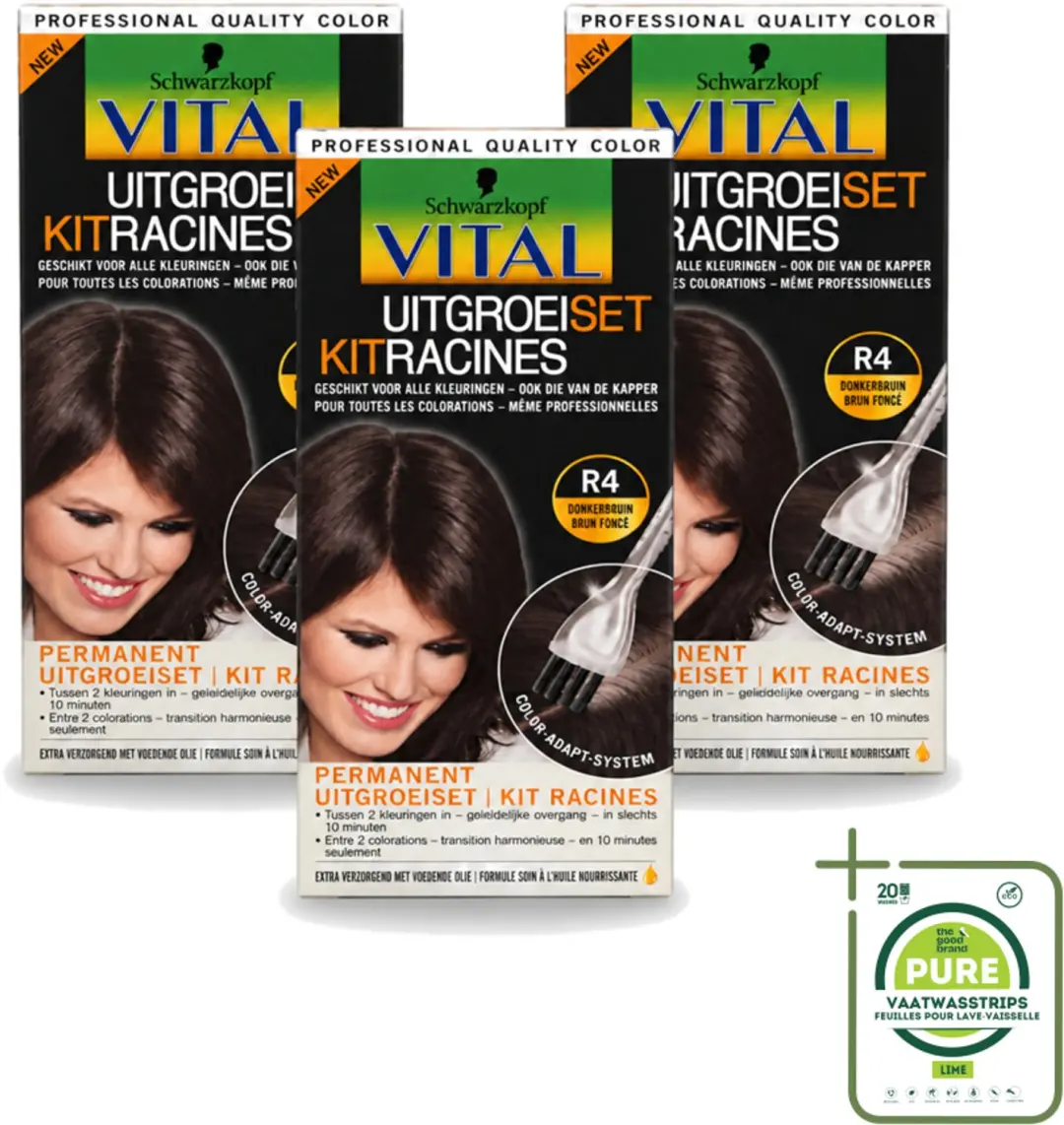 3 x Schwarzkopf Vital