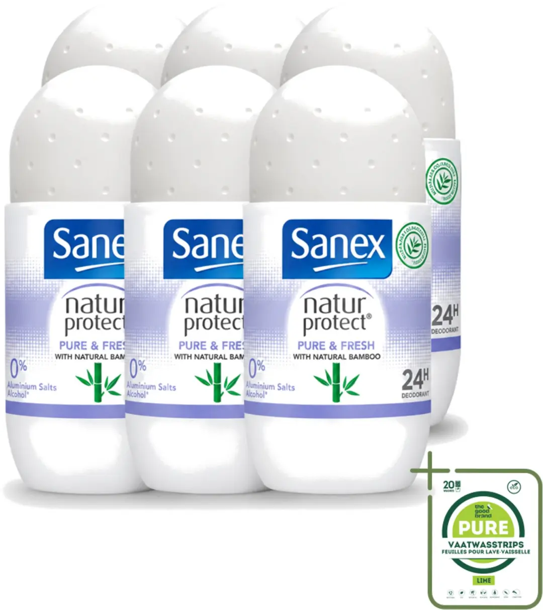 6 x Sanex Natur Protect