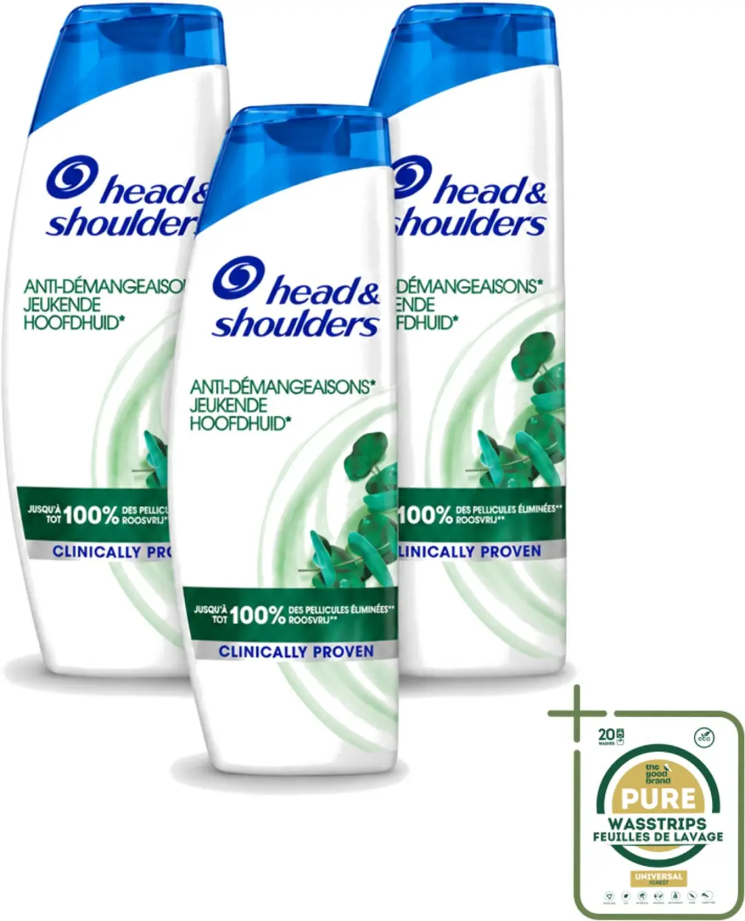 3 x Head & Shoulders