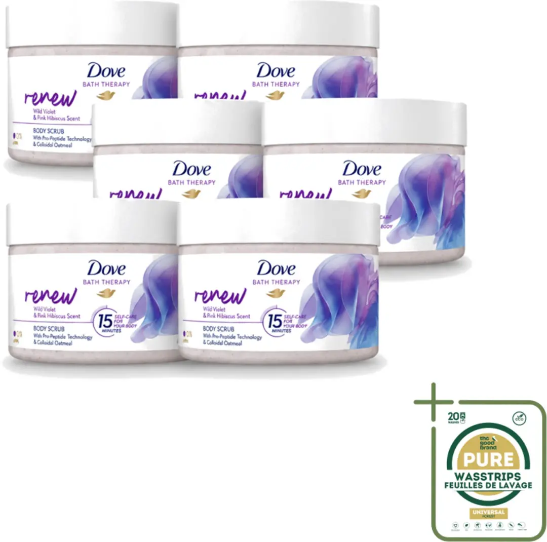 6 x Dove Bath Therapy Renew