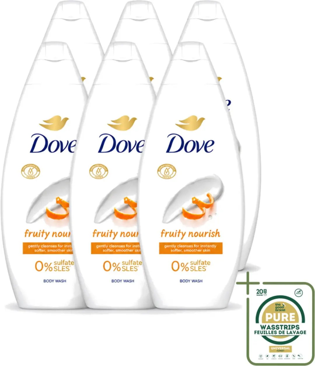 6 x Dove Fruity Nourish