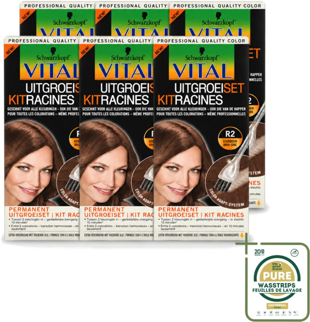 6 x Schwarzkopf Vital
