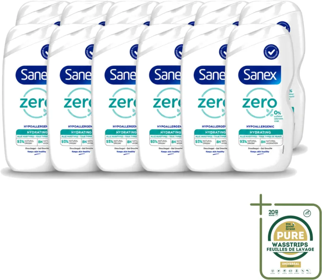 12 x Sanex Zero %