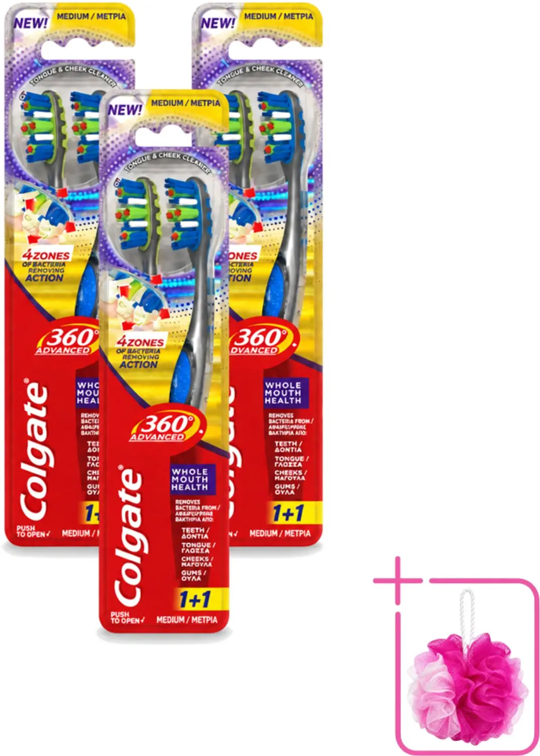 3 x Colgate