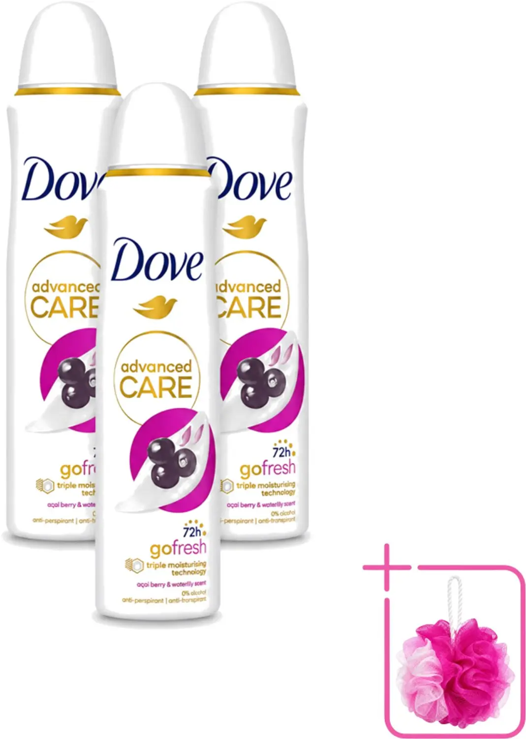 3 x Dove