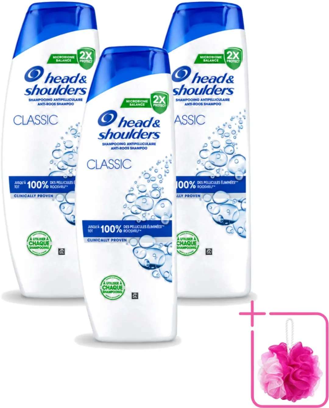3 x Head & Shoulders