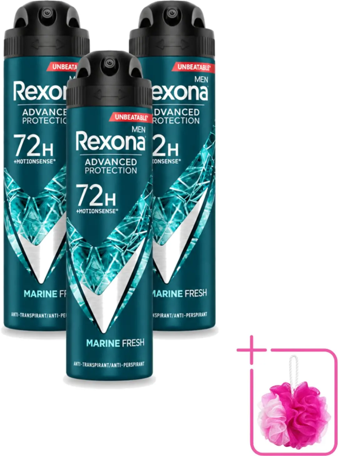 3 x Rexona Men
