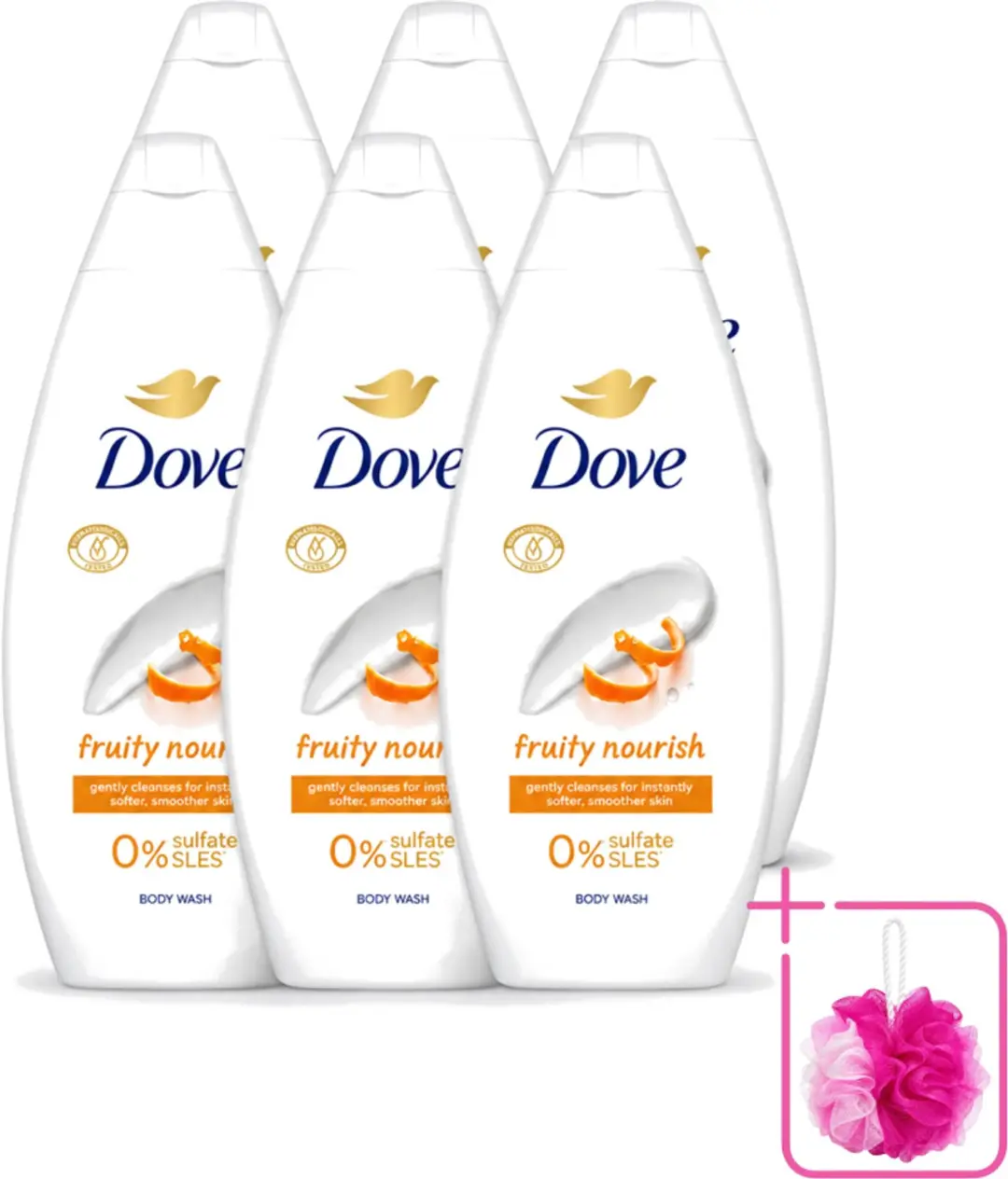 6 x Dove Fruity Nourish
