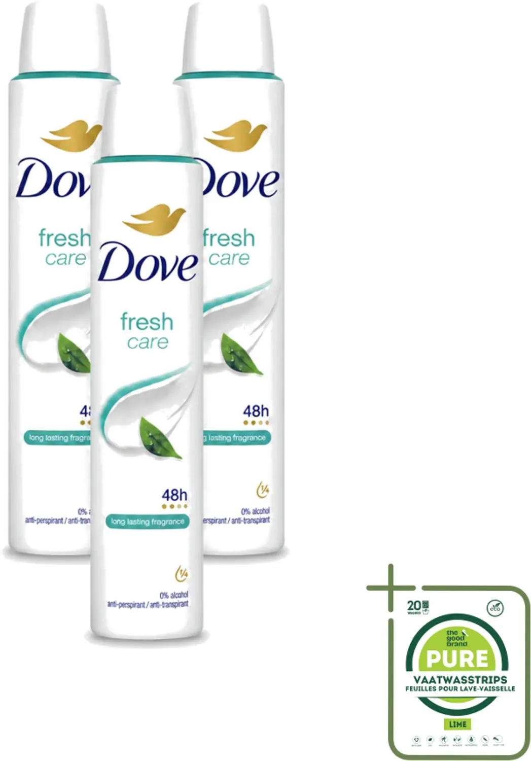 3 x Dove