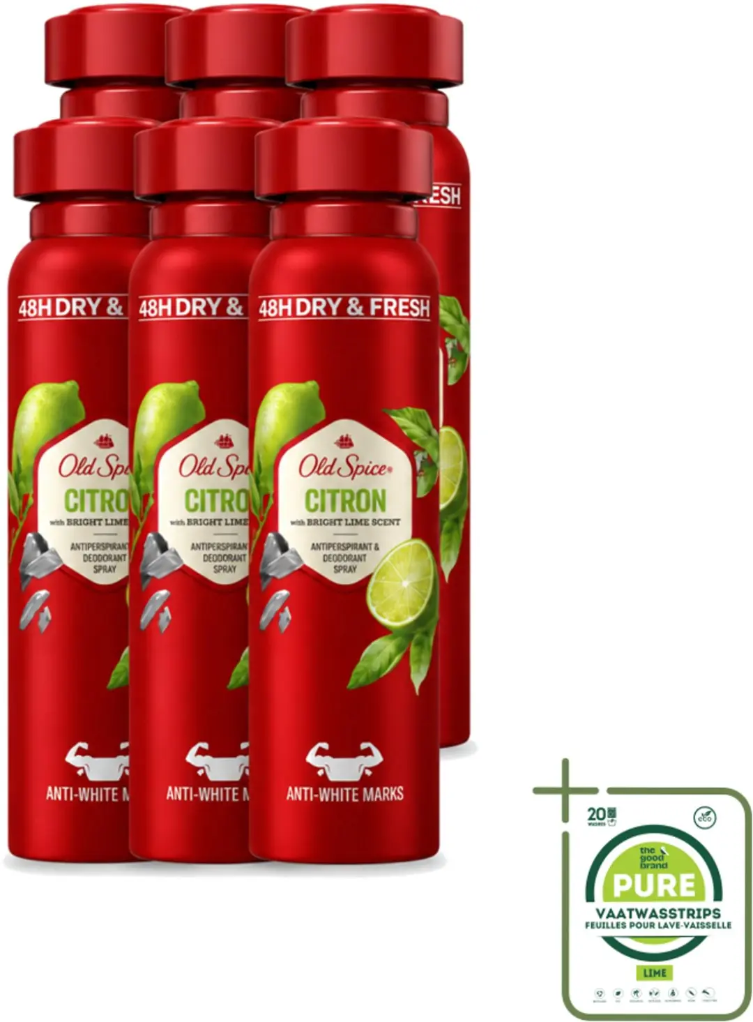 6 x Old Spice