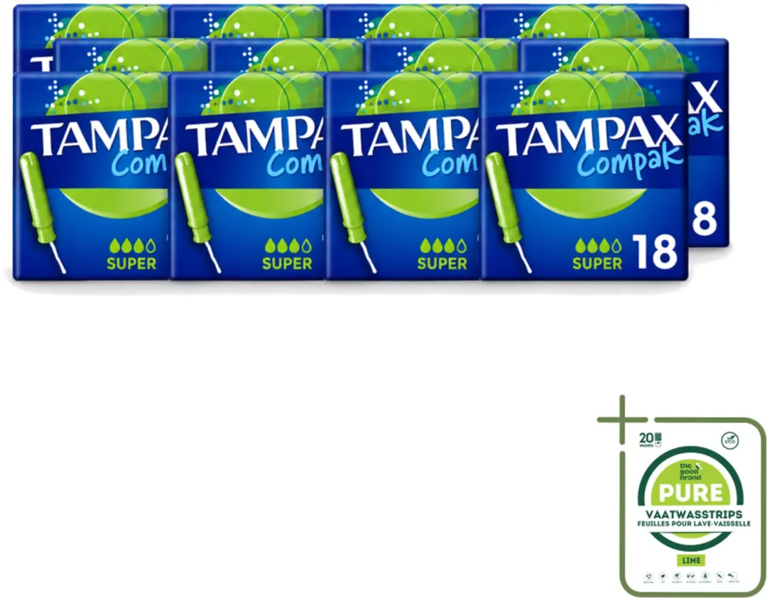 12 x Tampax Compak
