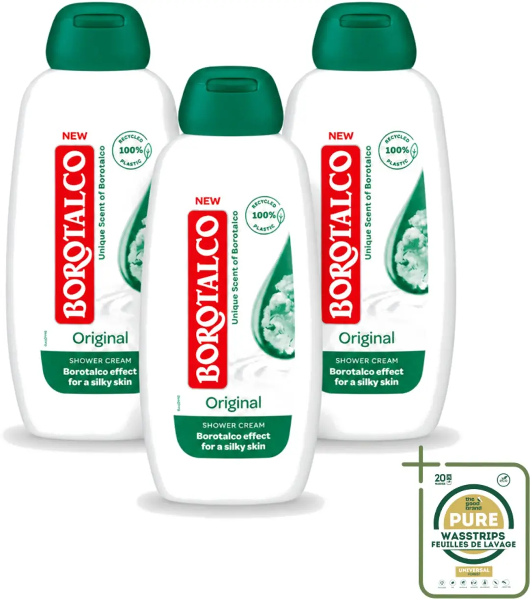 3 x Borotalco