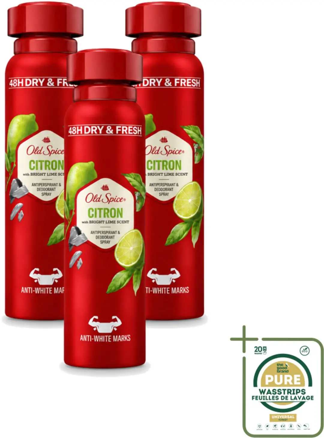 3 x Old Spice