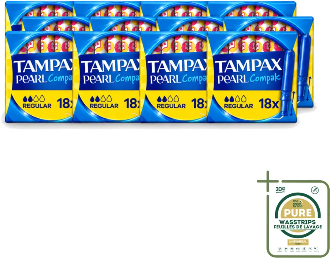 12 x Tampax Pearl Compak