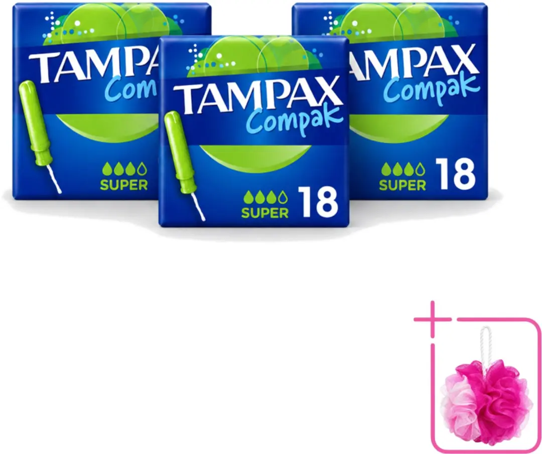 3 x Tampax Compak