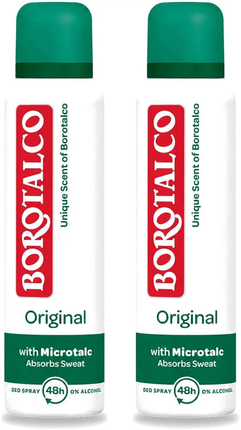 2 x Borotalco