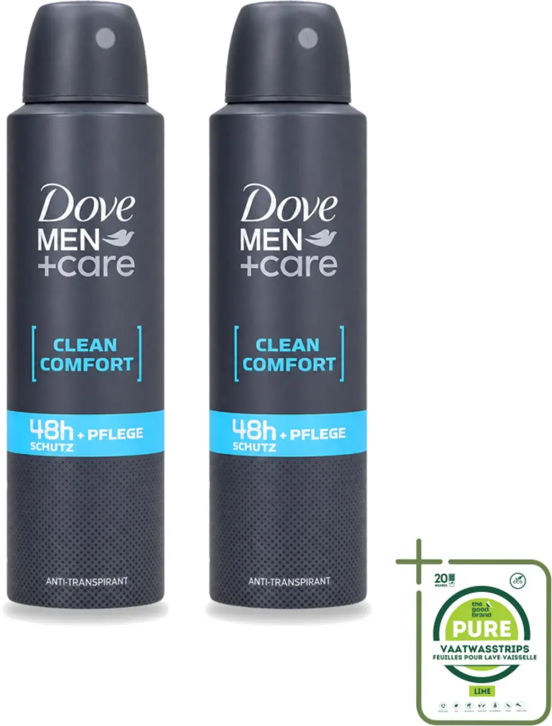 2 x Dove Men+Care