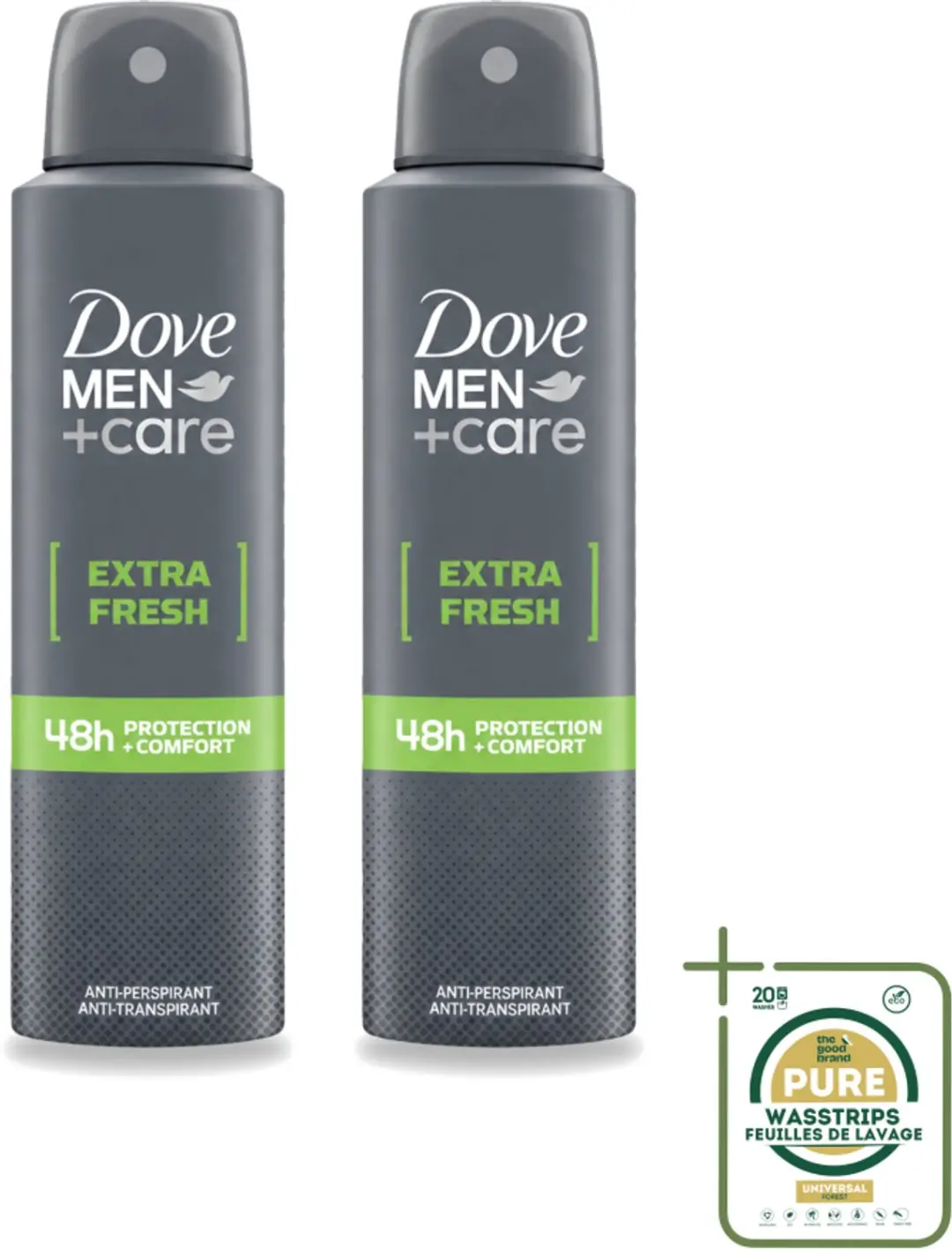 2 x Dove Men+Care