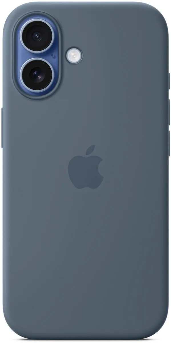 Apple iPhone 17 Siliconenhoesje MGEW4ZM/A - Anchor Blue - Waterdicht