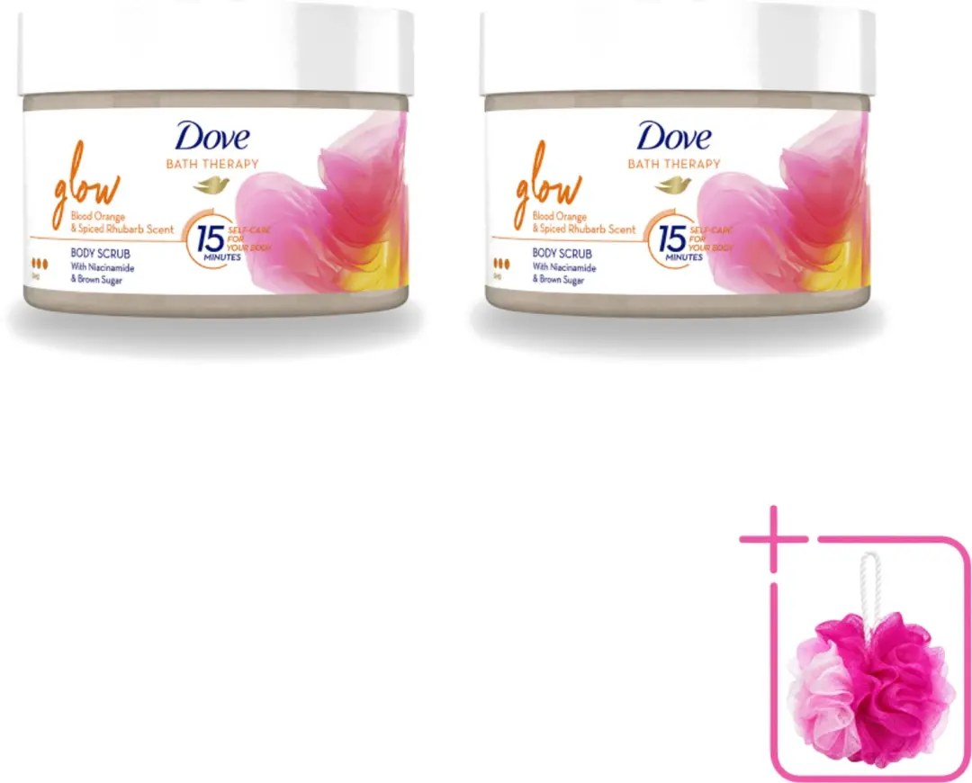 2 x Dove Bath Therapy Glow