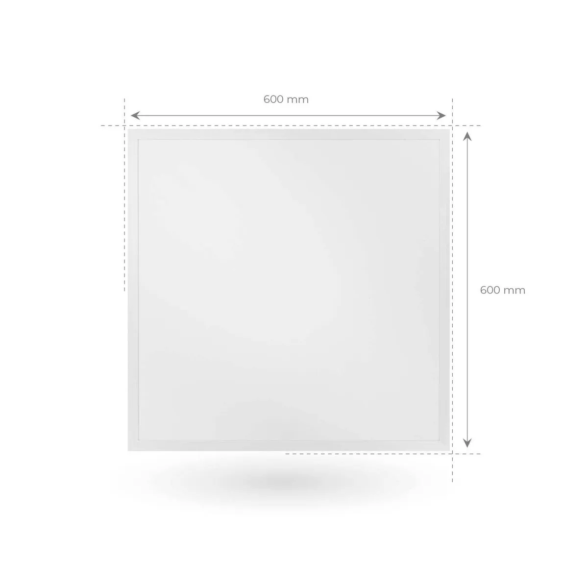 LEDVION 6X LED Paneel 60x60 36W 4000K - 6 Stuks