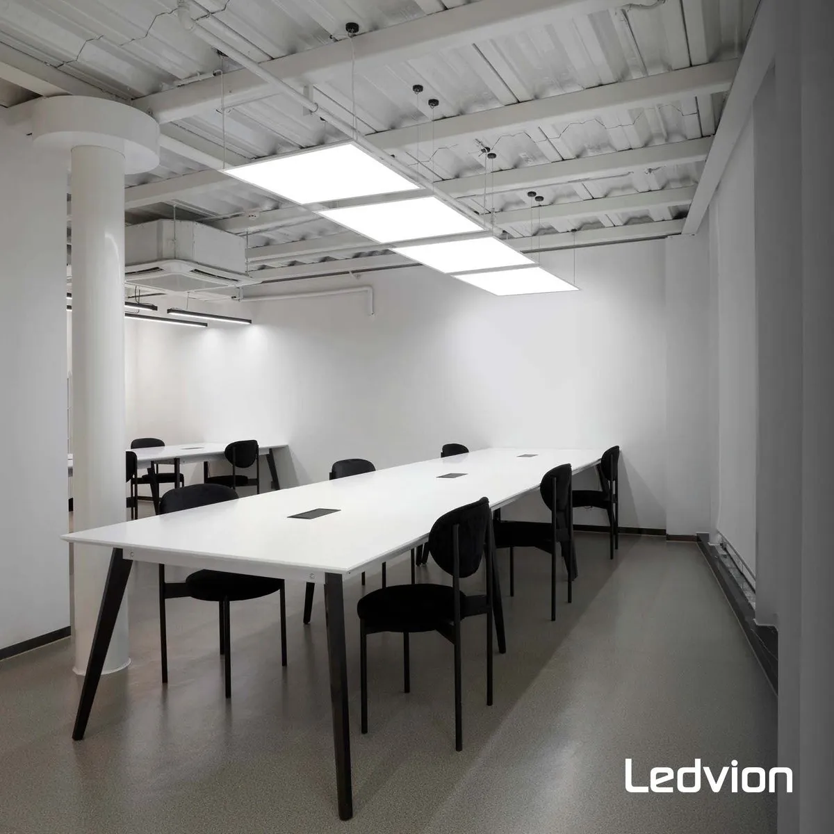 LEDVION 6X LED Paneel 60x60 36W 4000K - 6 Stuks