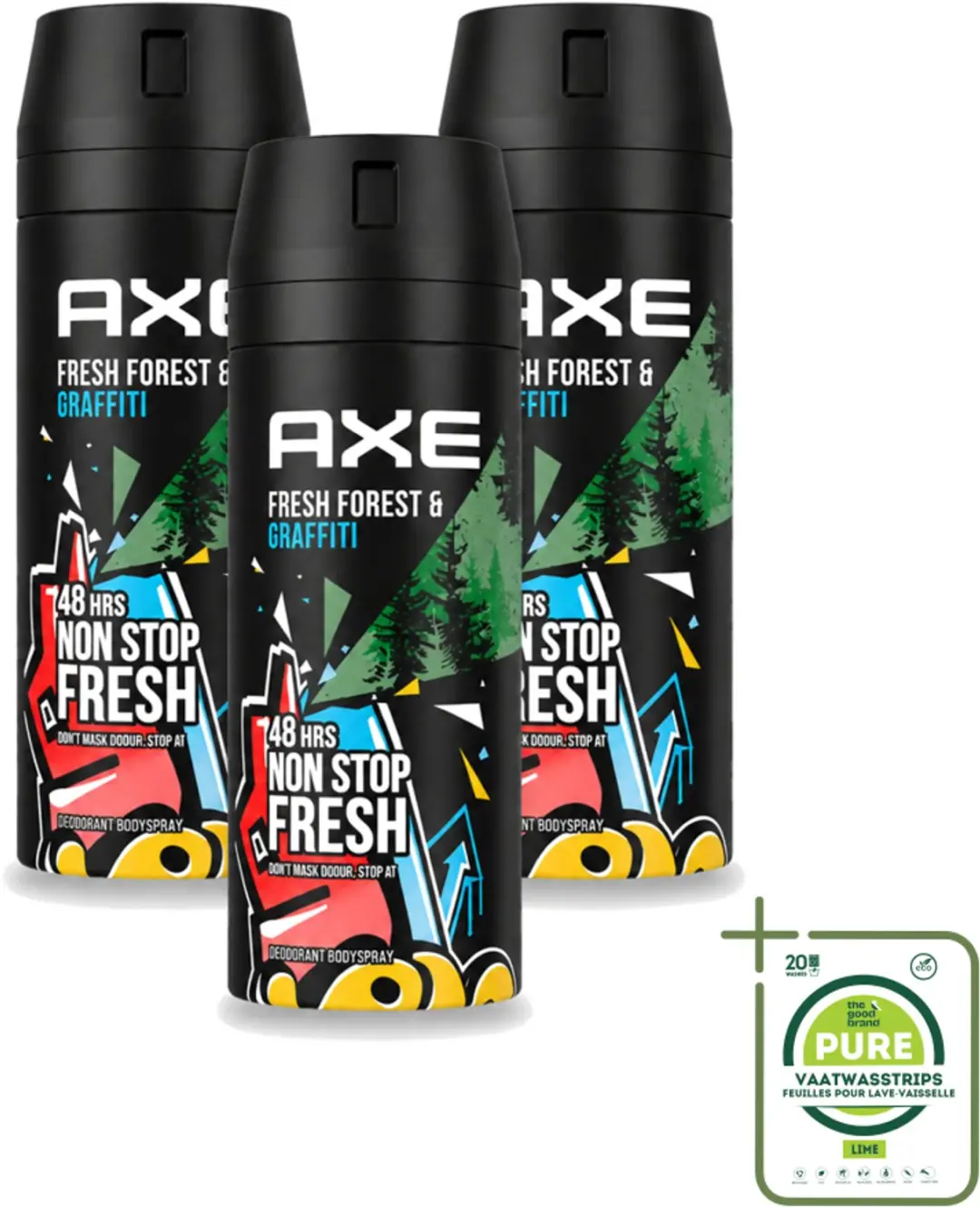3 x Axe