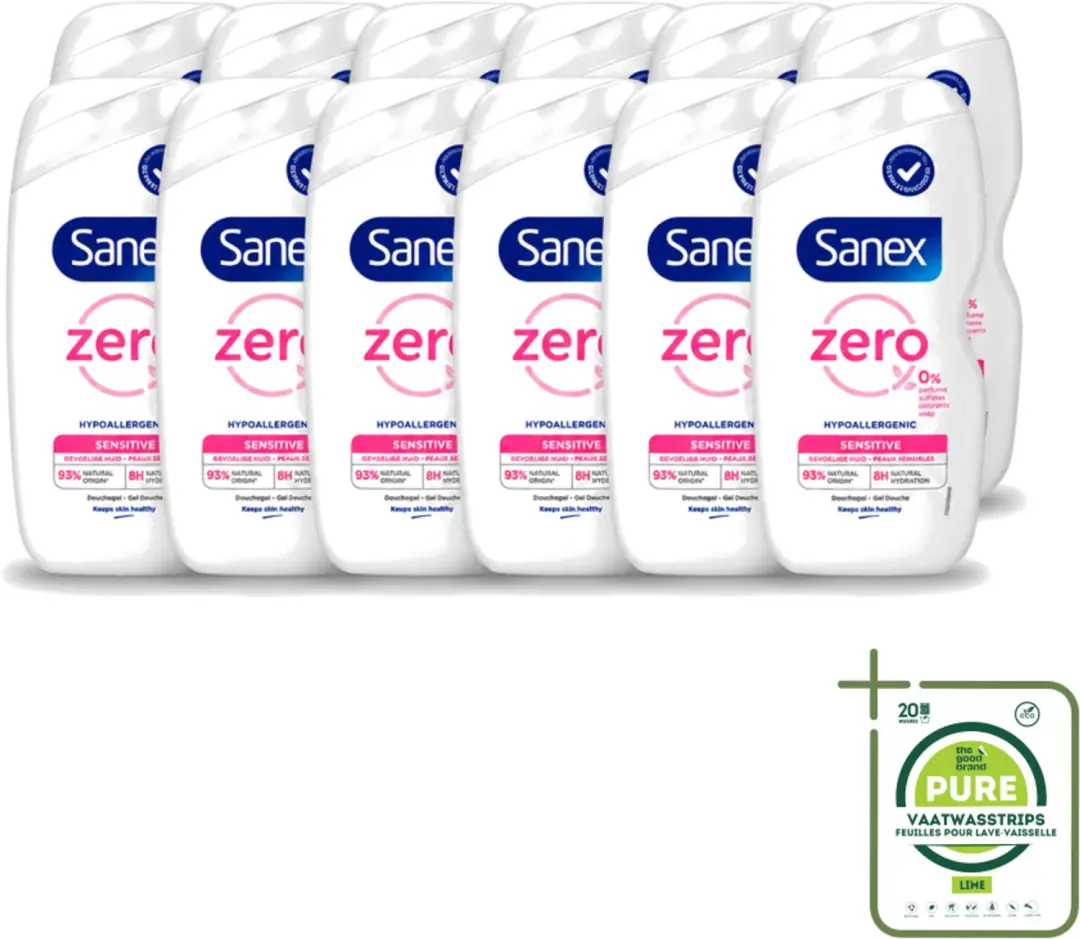 12 x Sanex Zero%