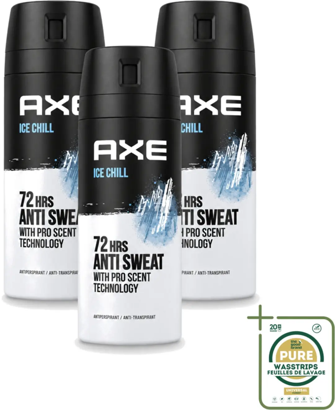 3 x Axe