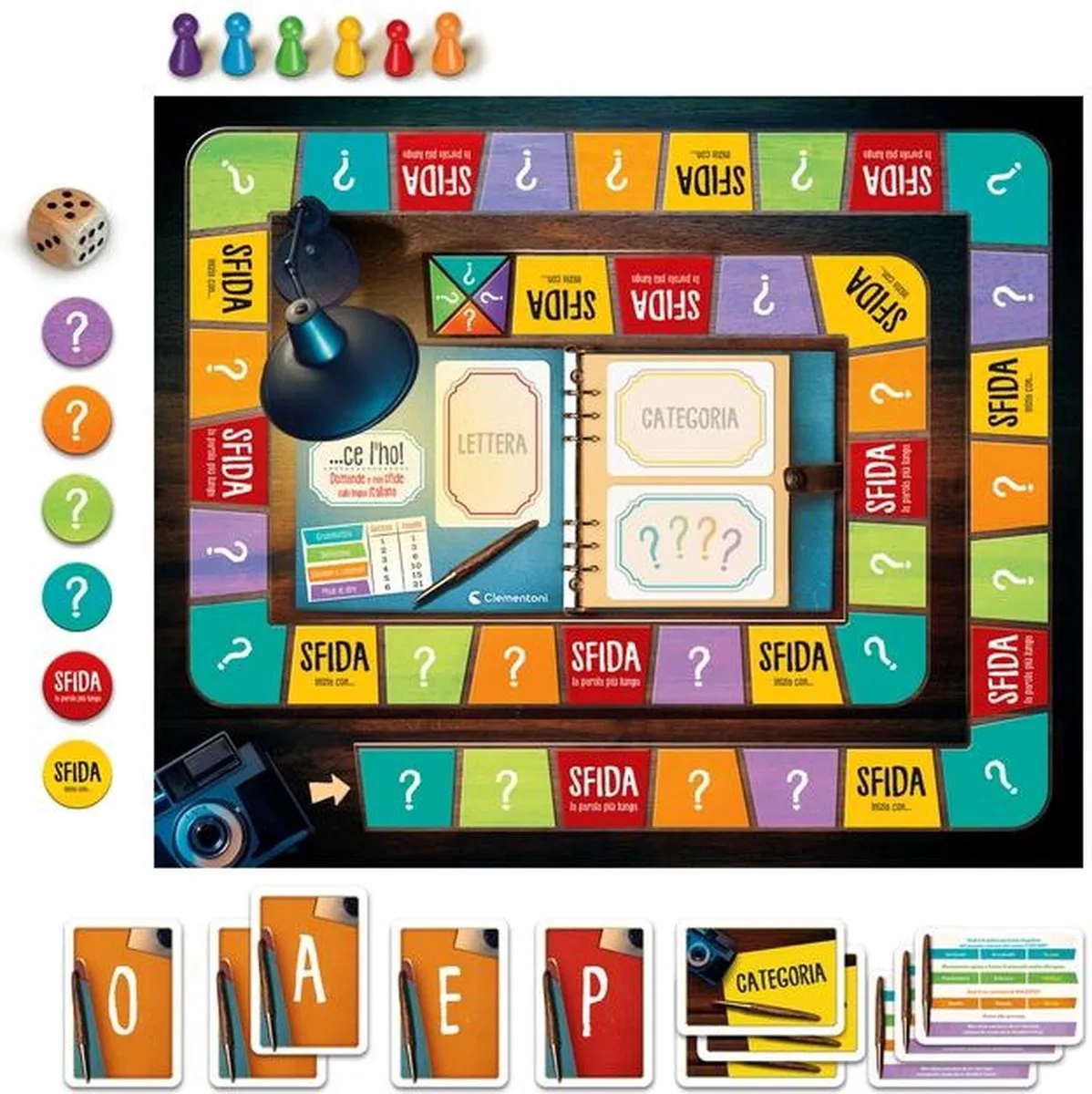 Clementoni 16639 Leren Bordspel - 2-6 Spelers - afbeelding 5 van 5