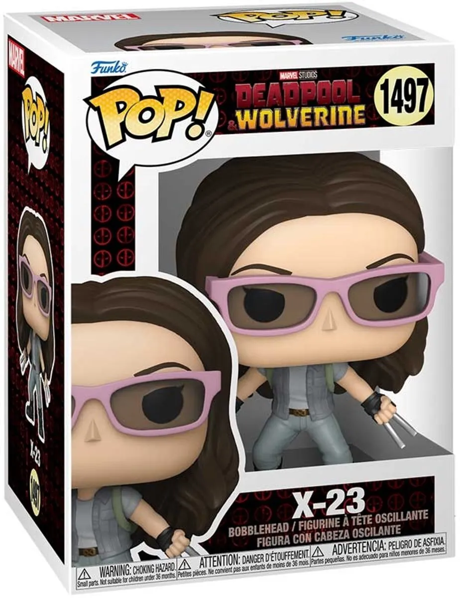 Marvel Funko Pop Deadpool & Wolverine X-23 - Multicolor