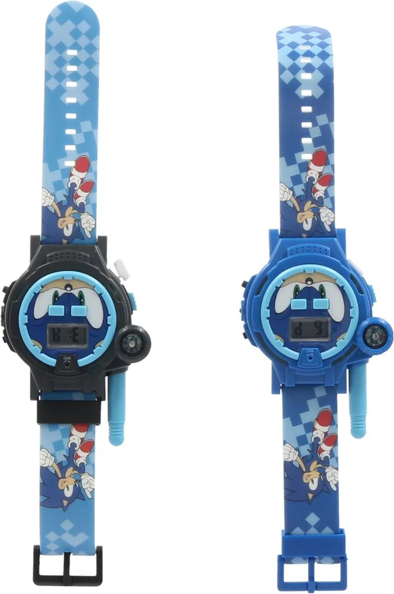 Sonic Walkie Talkie Horloges - Set 200m - Multi Colour