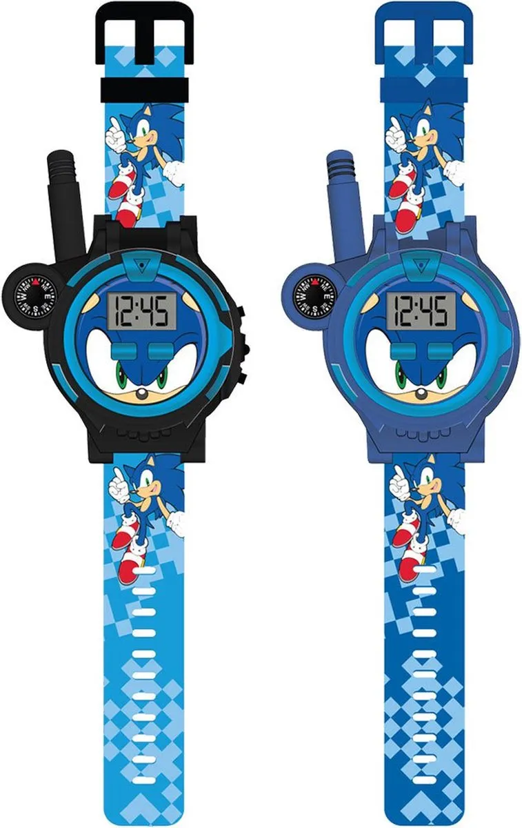 Sonic Walkie Talkie Horloges - Set 200m - Multi Colour