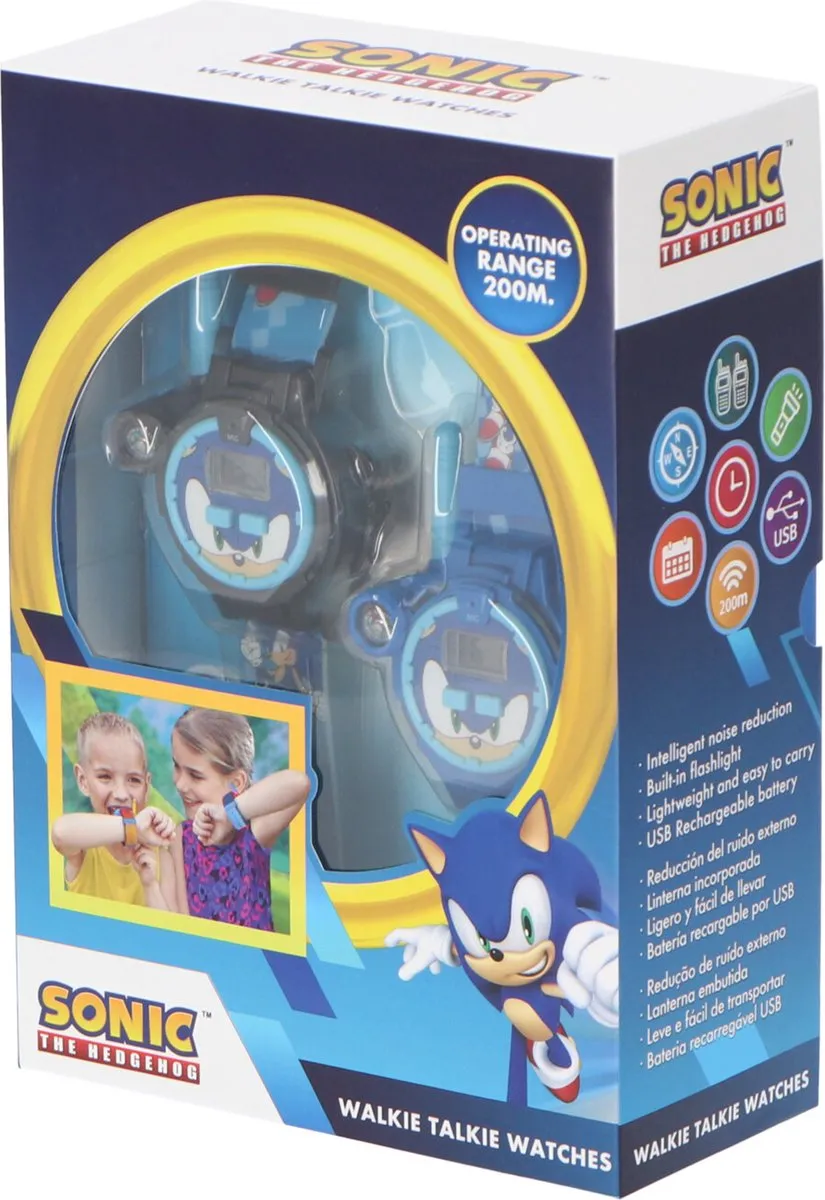 Sonic Walkie Talkie Horloges