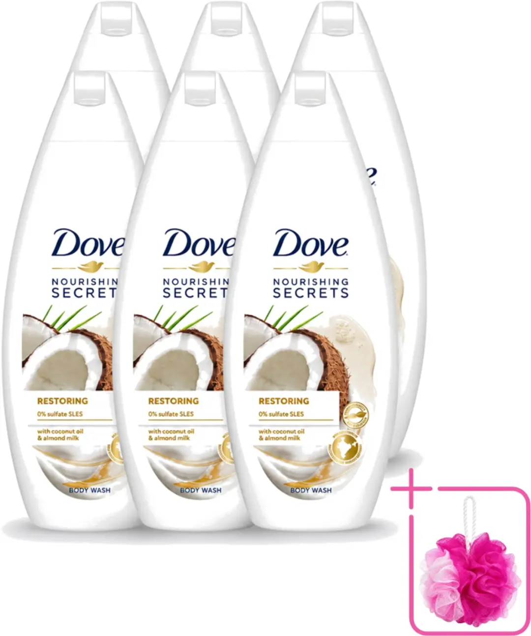 6 x Dove Nourishing Secrets