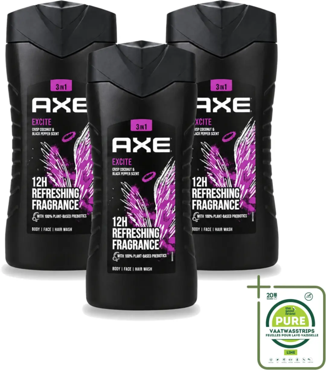 3 x AXE
