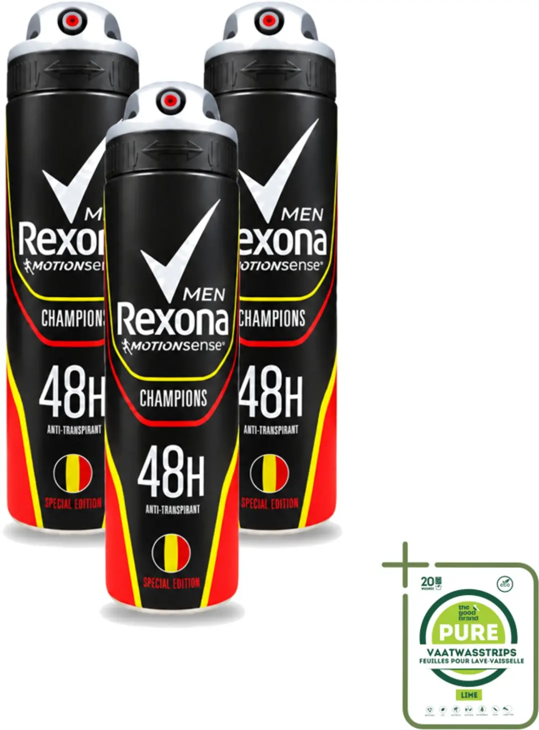 3 x Rexona