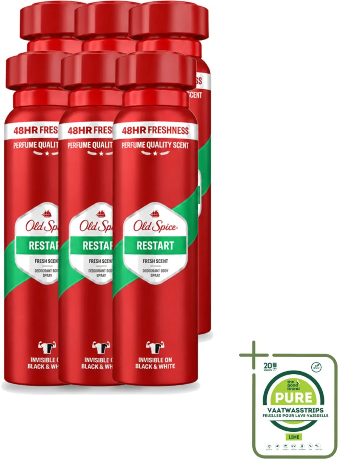6 x Old Spice