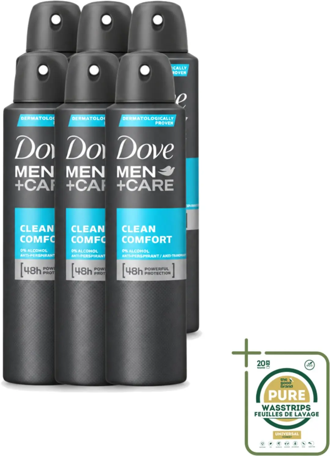 6 x Dove Men+Care