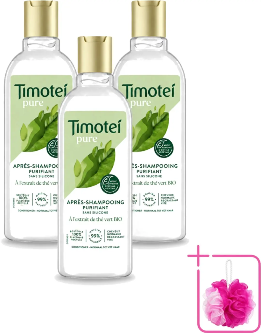 3 x Timotei Conditioner