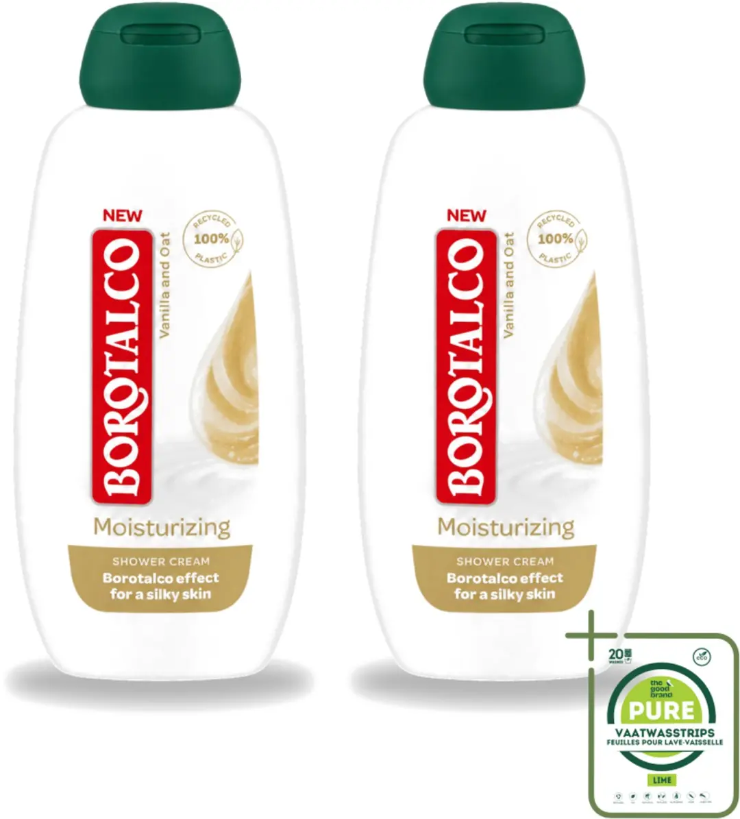 2 x Borotalco