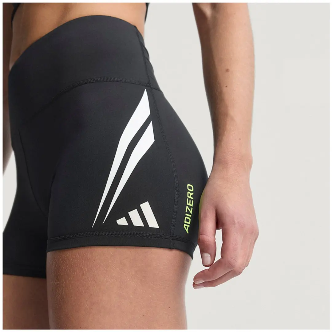 adidas Adizero Archive Korte Leggings L - Zwart - afbeelding 5 van 6