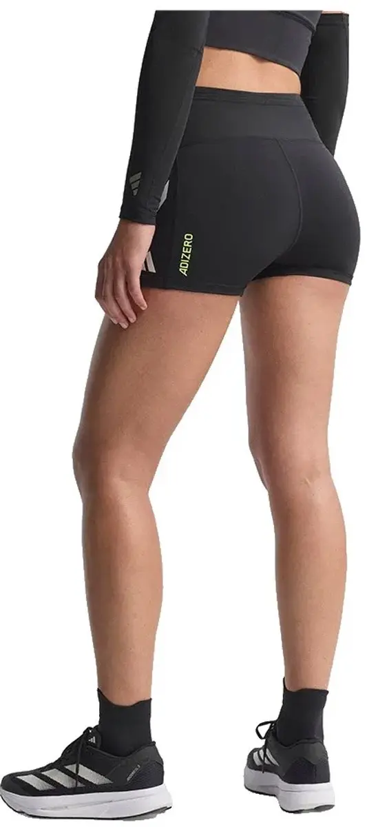 adidas Adizero Archive Korte Leggings L - Zwart - afbeelding 3 van 6